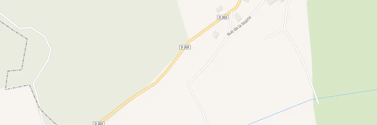 Plan du 9073 Rue de la Mairie à Trésauvaux