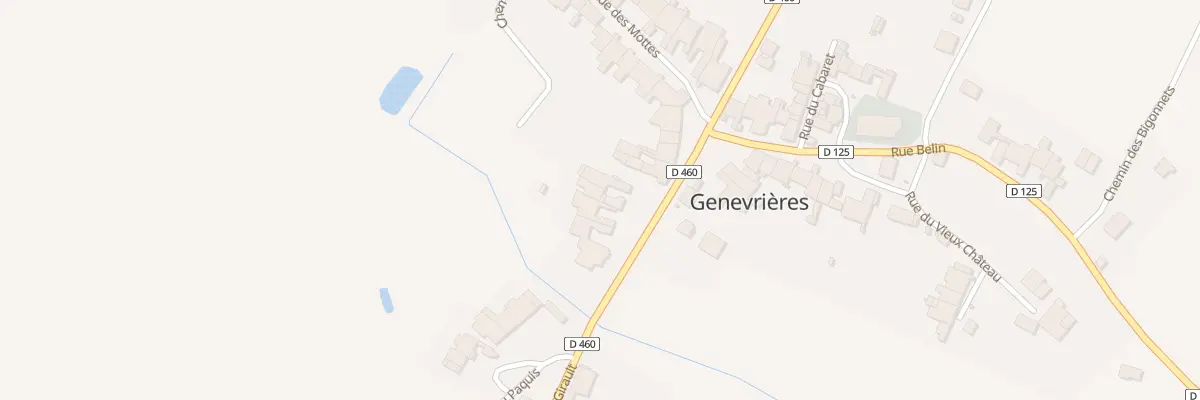 Plan du 12 Rue Nicolas Colin à Genevrières