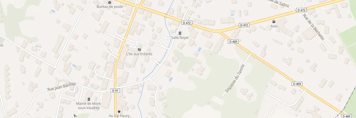 Plan du 5 Rue de l’Hameçon à Mont-sous-Vaudrey