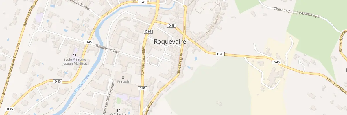 Plan du 8 Rue Longue à Roquevaire