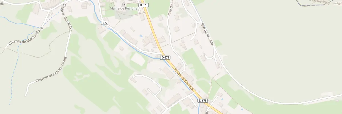 Plan du 5 Che de la Gare à Revigny