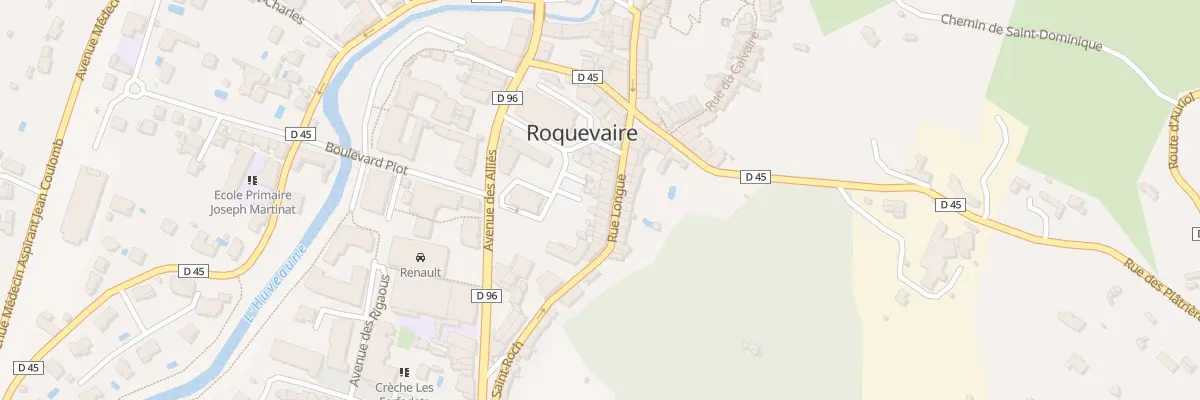 Plan du 10 Rue Longue à Roquevaire