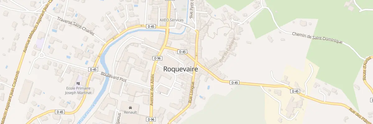 Plan du 6 Pl de l’Église à Roquevaire