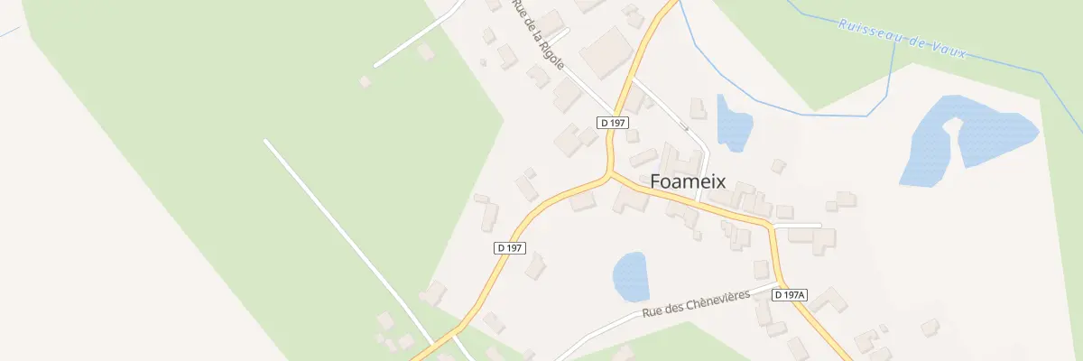 Plan du 2 Rue de la Mormounerie à Foameix-Ornel