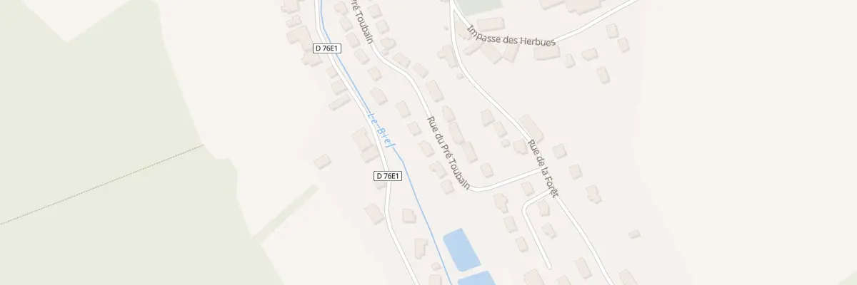 Plan du 20 Rue du Pré Toubain à Éclans-Nenon