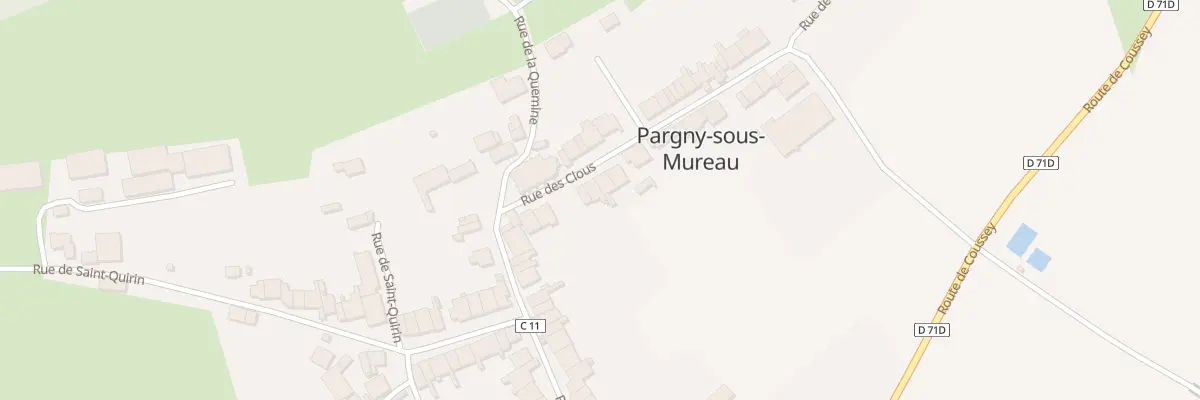 Plan du 10 Rue des Clous à Pargny-sous-Mureau