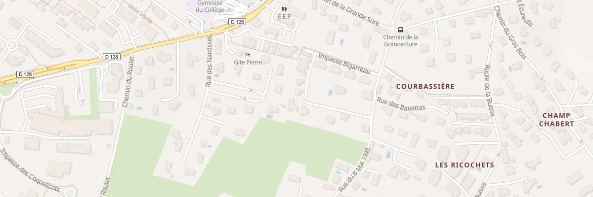 Plan du 446 Rue du 8 Mai 1945 à Coublevie