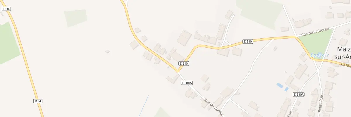 Plan du 4 Rue du Cornot à Maizières-sur-Amance