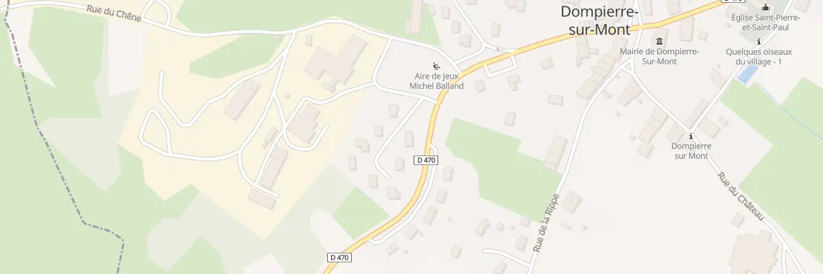 Plan du 1 Lot l’Aubepine à Dompierre-sur-Mont