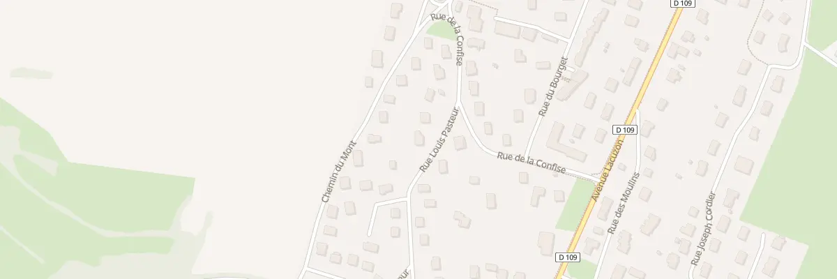 Plan du 4 Rue Louis Pasteur à Orgelet