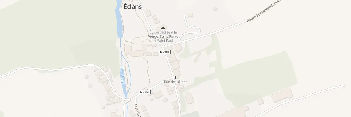 Plan du 19 Rue des Anciennes Forges à Éclans-Nenon