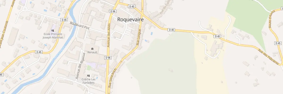 Plan du 5346 Cavaillon à Roquevaire