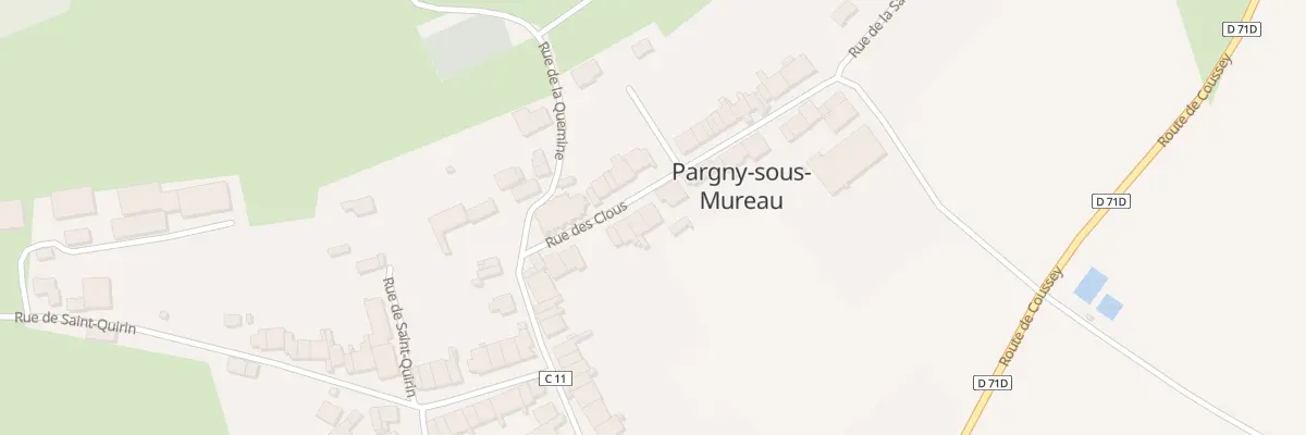 Plan du 14 Rue des Clous à Pargny-sous-Mureau