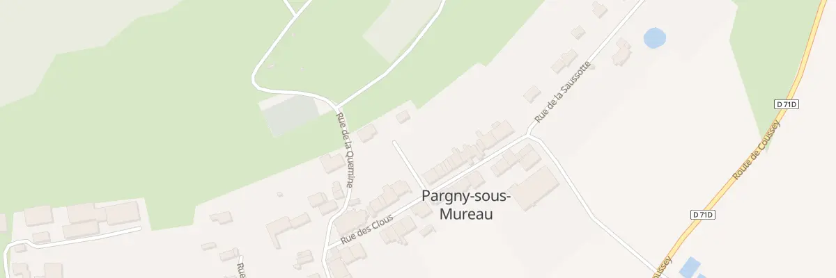 Plan du 1 Rue de la Freanderie à Pargny-sous-Mureau