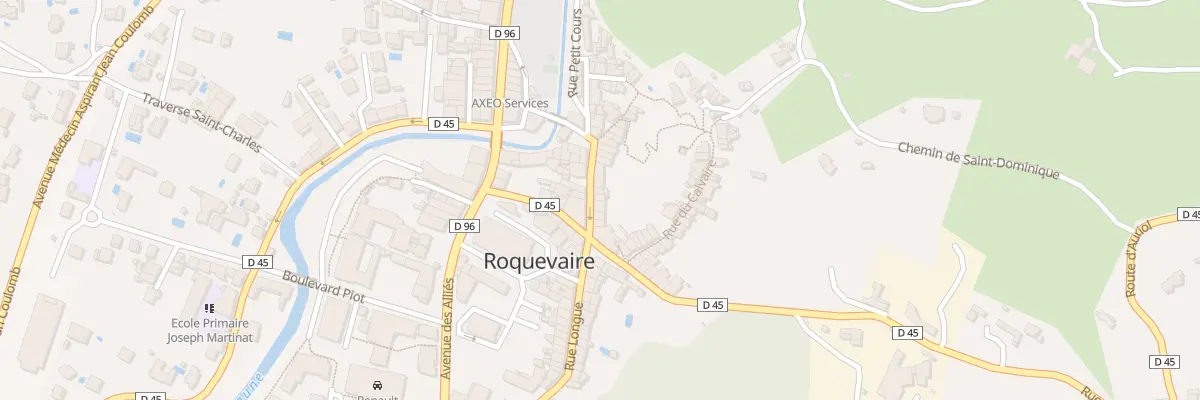 Plan du 13 Rue Maréchal Foch à Roquevaire