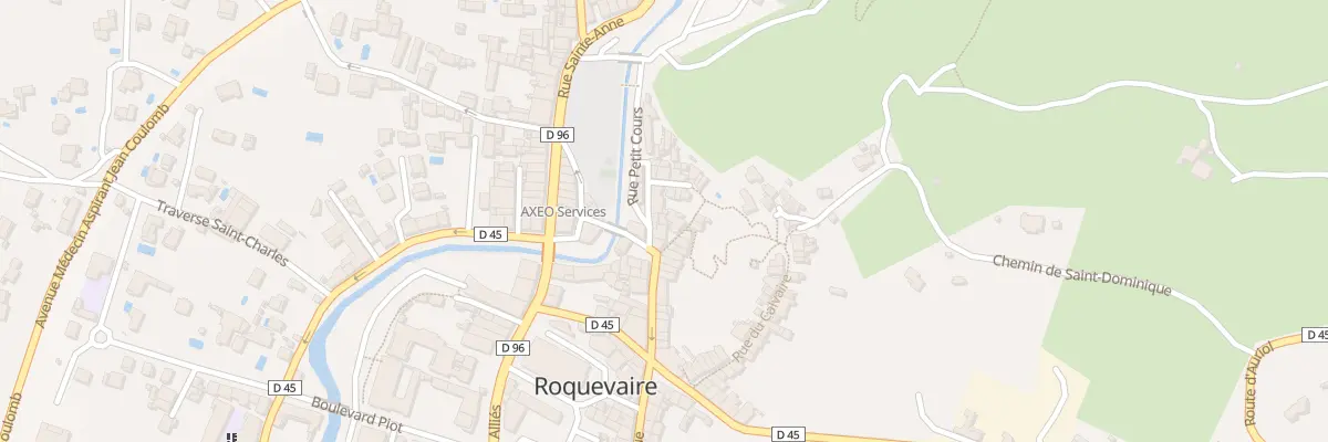 Plan du 2 Rue Bregancon à Roquevaire