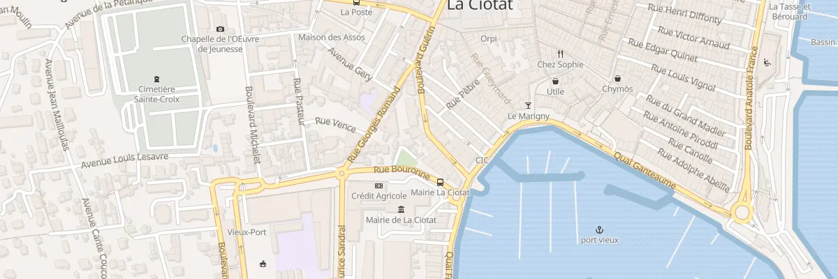 Plan du 17 Bd Guerin à La Ciotat