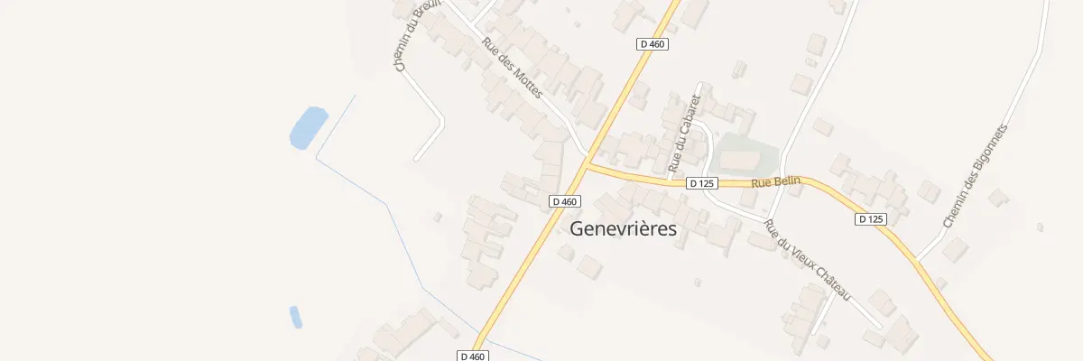 Plan du 4 Rue Nicolas Colin à Genevrières