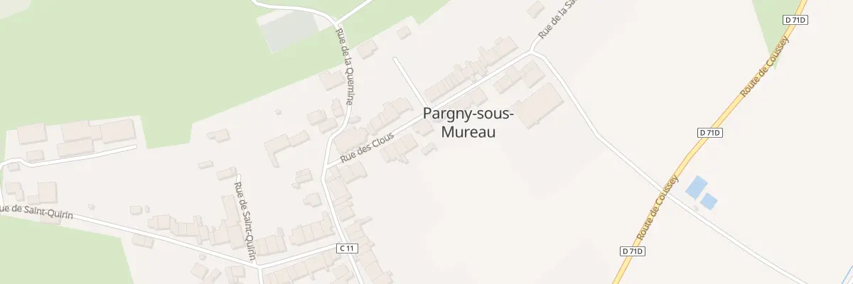 Plan du 16 Rue des Clous à Pargny-sous-Mureau