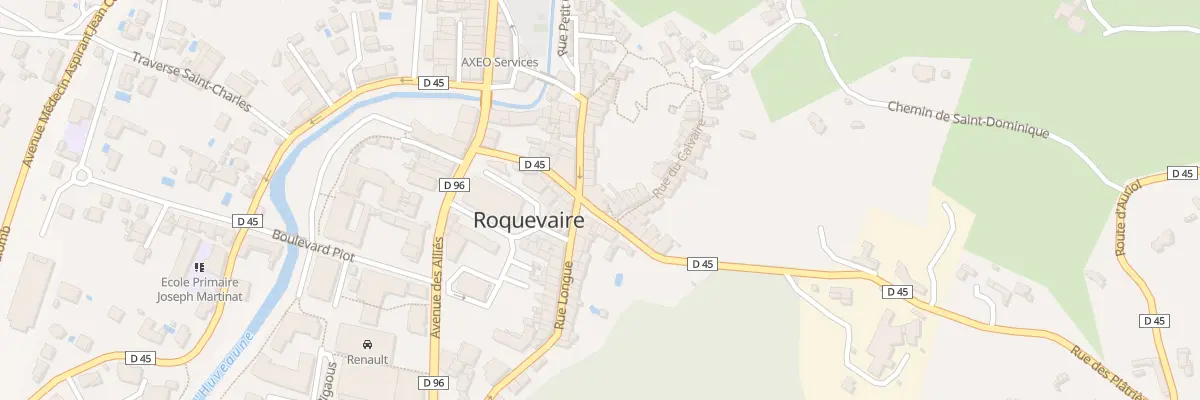 Plan du 2 Pl Basseron à Roquevaire