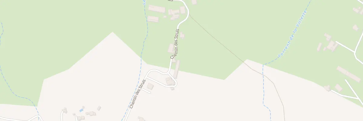 Plan du 1208 Che des Struis à L’Épine