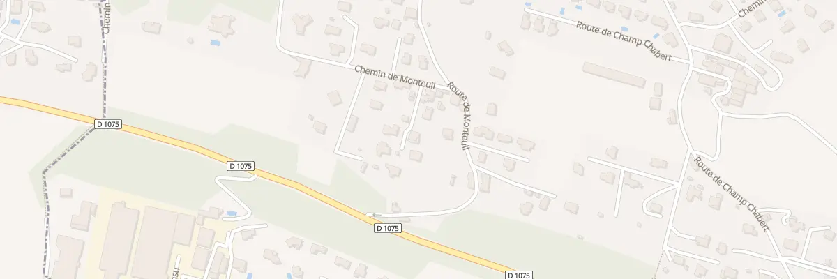 Plan du 29 Che de Monteuil à La Buisse