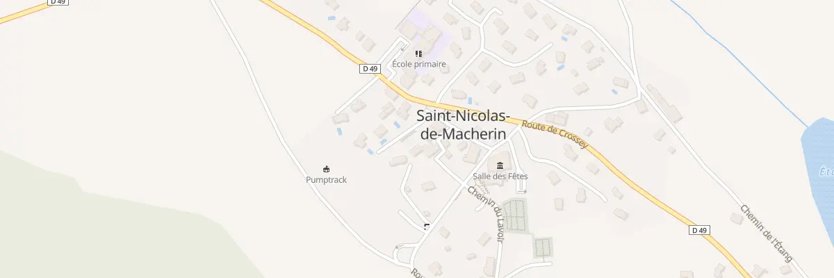 Plan du 51 Imp du Centre Bourg à Saint-Nicolas-de-Macherin