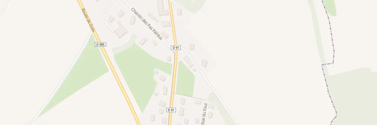 Plan du 2 Imp du Pont Noir à Mont-sous-Vaudrey
