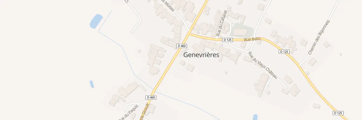 Plan du 7 Rue Nicolas Colin à Genevrières
