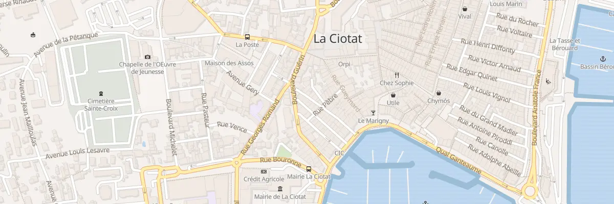 Plan du 24 Rue Emmanuel Barthelemy à La Ciotat
