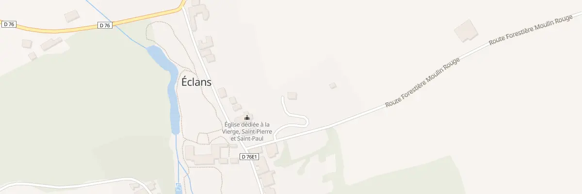 Plan du 3 Rle des Chenevières à Éclans-Nenon