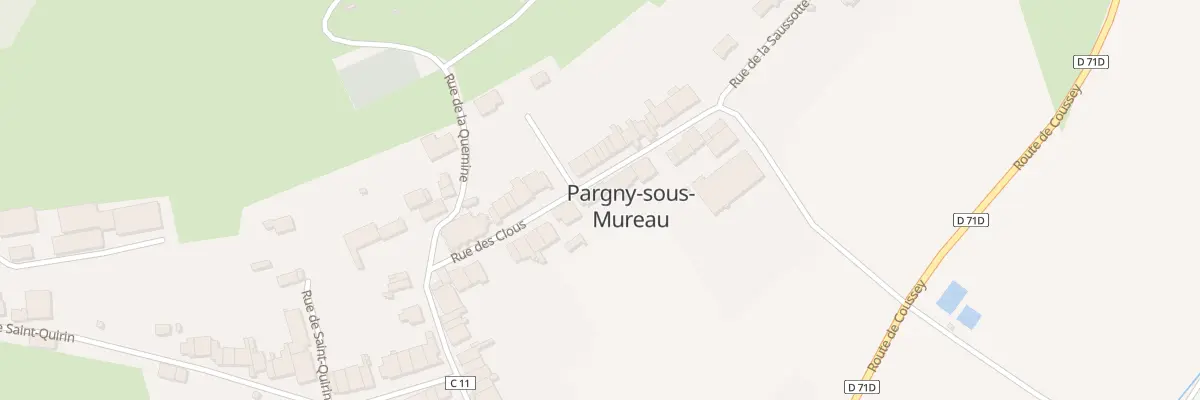 Plan du 20 Rue des Clous à Pargny-sous-Mureau