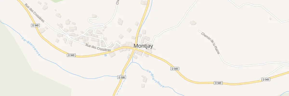 Plan du 5034 Le Village à Montjay