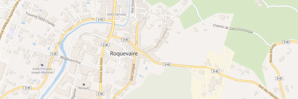 Plan du 5294 Cavaillon à Roquevaire