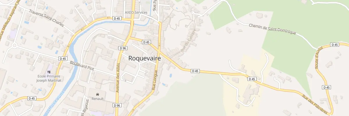 Plan du 5328 Cavaillon à Roquevaire