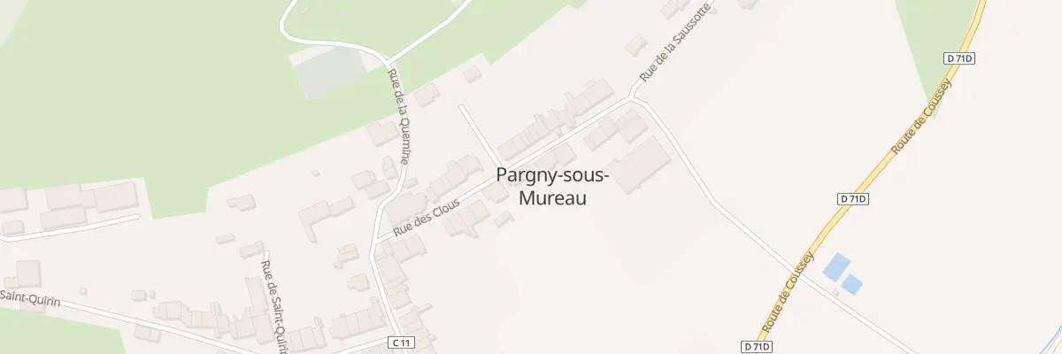 Plan du 20B Rue des Clous à Pargny-sous-Mureau