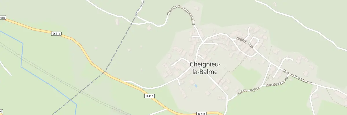 Plan du 5022 Cheignieu à Cheignieu-la-Balme