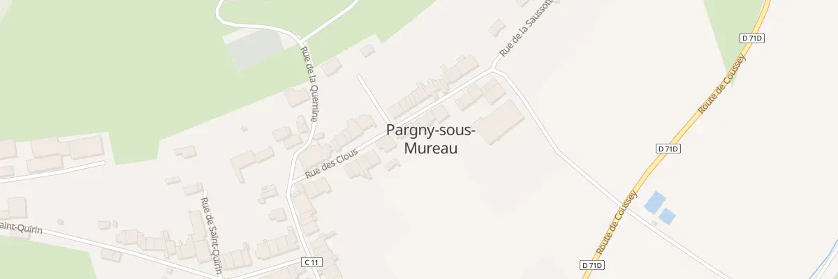 Plan du 22 Rue des Clous à Pargny-sous-Mureau