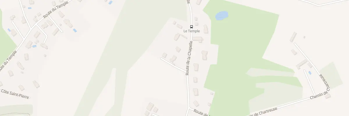 Plan du 495 Rte de la Chapelle aux Abrets en Dauphiné