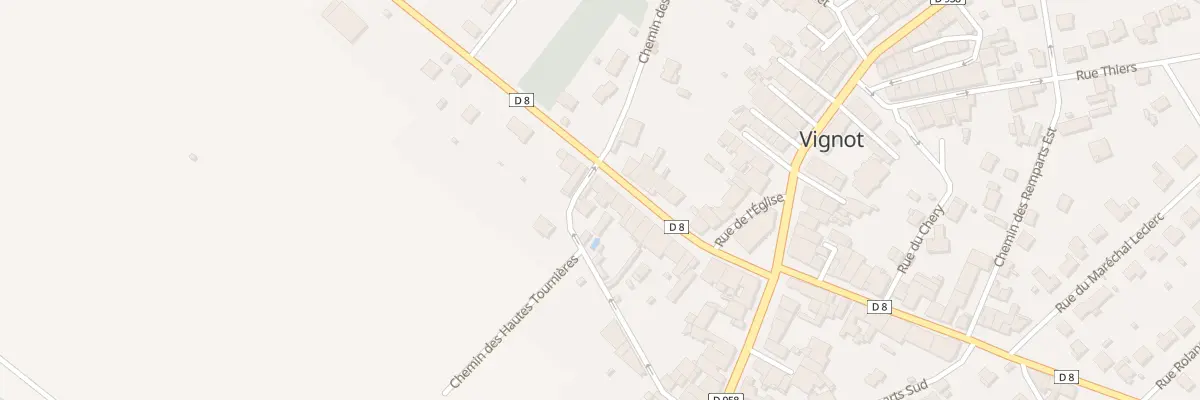 Plan du 24 Rue Jeanne d’Arc à Vignot