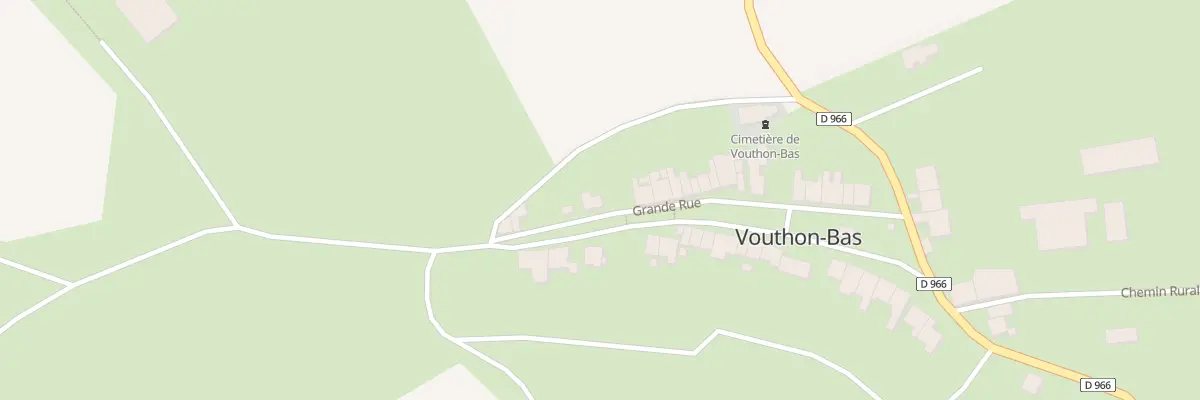 Plan du 44 Gr Grande Rue à Vouthon-Haut