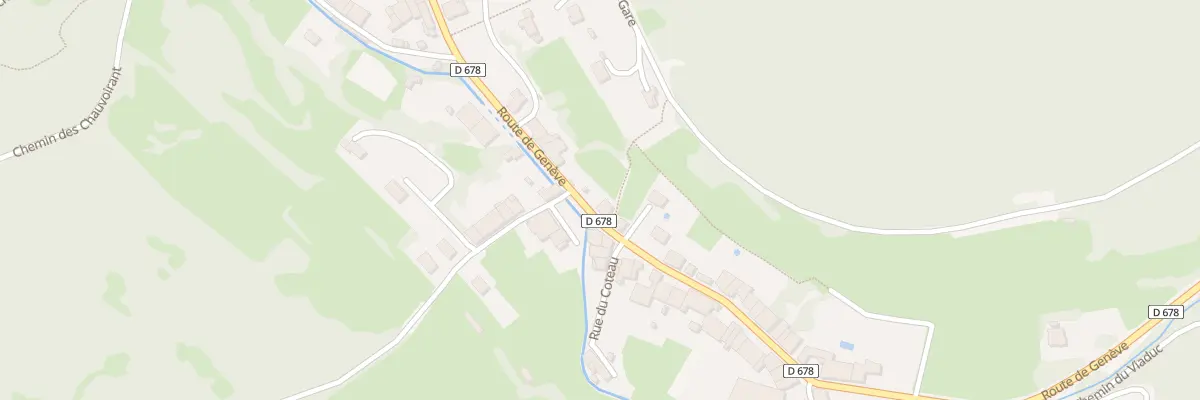Plan du 997 Rte de Genève à Revigny