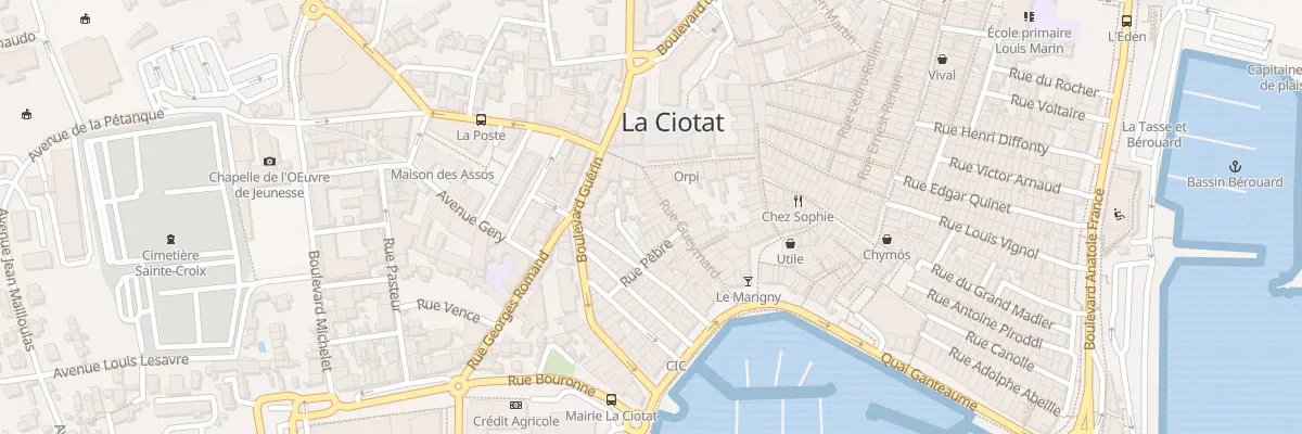 Plan du 21 Rue Gueymard à La Ciotat