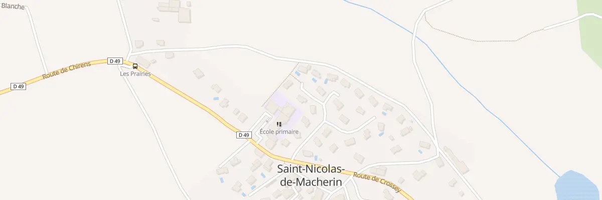 Plan du 8 Lot les Primevères à Saint-Nicolas-de-Macherin