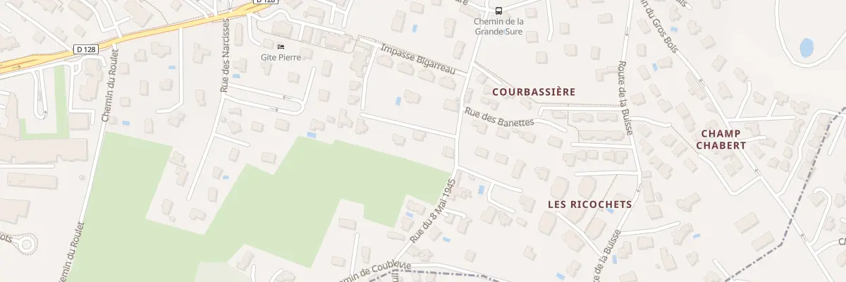 Plan du 438 Rue du 8 Mai 1945 à Coublevie