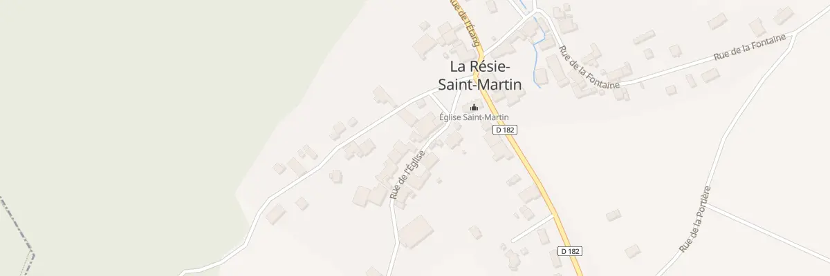 Plan du 10 Rue de l’Eglise à La Résie-Saint-Martin