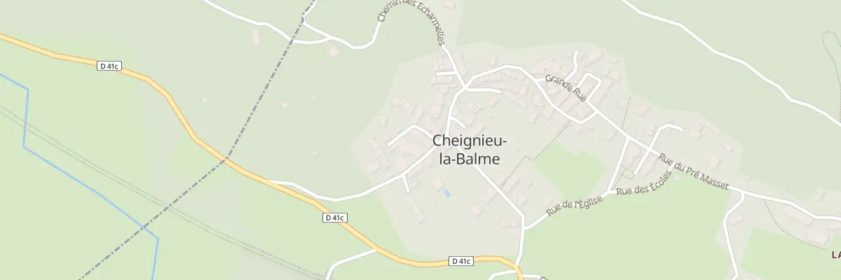 Plan du 5019 Cheignieu à Cheignieu-la-Balme