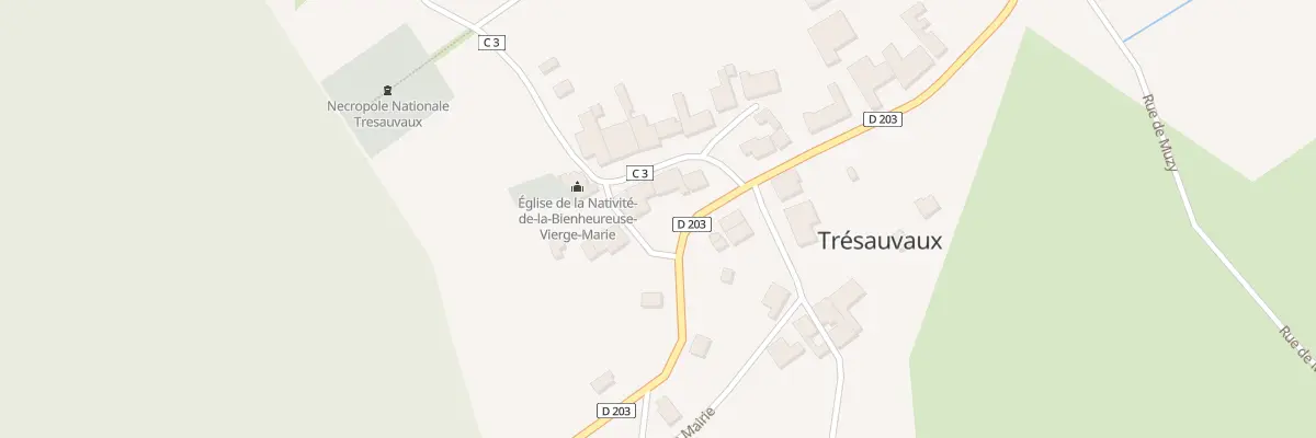 Plan du 5 Rue de l’Eglise à Trésauvaux