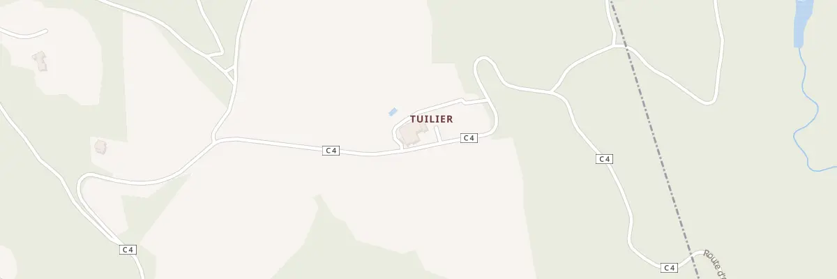 Plan du 5005 Les Tauries à Oppedette