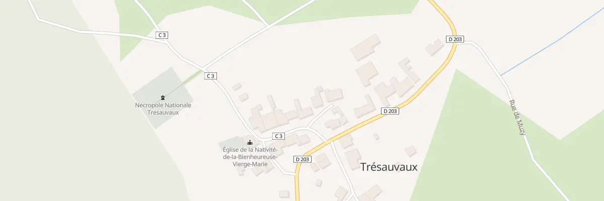 Plan du 6 Rue de l’Eglise à Trésauvaux